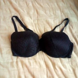 Torrid Black Push Up Balconette Bra 46DD